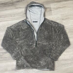 Prana Charcoal Zip-Up Men's Sweater